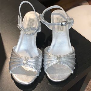 Silver Touch Ups heels